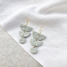 Load image into Gallery viewer, Hammered Sage Dangles
